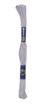 Stickgarn Mouline Stickwolle Stickfaden 8 m eis violett (4522)