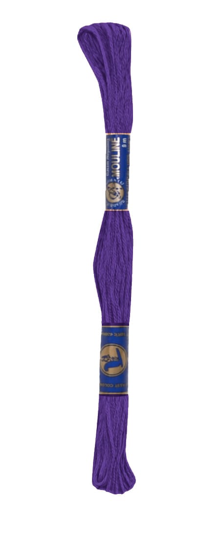 Stickgarn Mouline Stickwolle Stickfaden 8 m tintenblau (5082) Stickgarn Mouline Stickwolle Stickfaden 8 m tintenblau (5082)