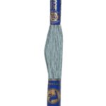 Stickgarn Mouline Stickwolle Stickfaden 8 m taubengrau (5232)