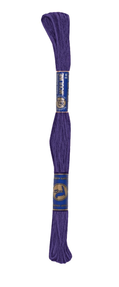 Stickgarn Mouline Stickwolle Stickfaden 8 m fahnenblau (5382) Stickgarn Mouline Stickwolle Stickfaden 8 m fahnenblau (5382)
