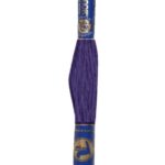 Stickgarn Mouline Stickwolle Stickfaden 8 m fahnenblau (5882)