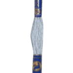 Stickgarn Mouline Stickwolle Stickfaden 8 m blassblau (5522)