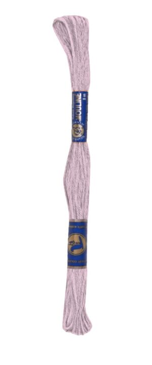 Stickgarn Mouline Stickwolle Stickfaden 8 m rose orange (3212)