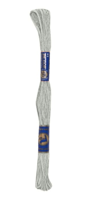 Stickgarn Mouline Stickwolle Stickfaden 8 m mint (8222)