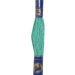 Stickgarn Mouline Stickwolle Stickfaden 8 m auamarine (6532)