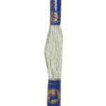 Stickgarn Mouline Stickwolle Stickfaden 8 m hellcreme (7102)
