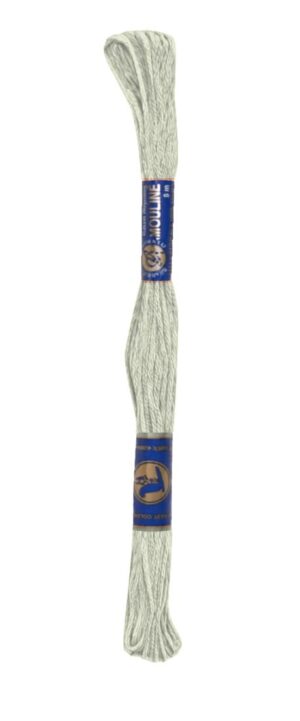 Stickgarn Mouline Stickwolle Stickfaden 8 m hellcreme (7102)