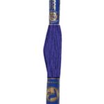 Stickgarn Mouline Stickwolle Stickfaden 8 m französisches blau (5562)