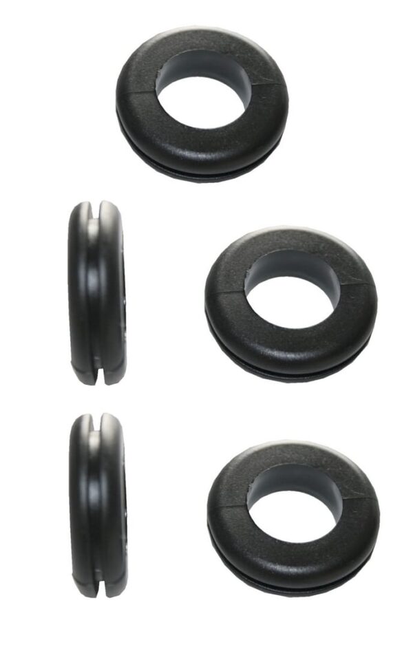 Durchgangstüllen Kabeldurchführung Kabeldurchlass 3mm - 20mm schwarz
