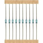 Kohleschicht Widerstand Resistor 0,25W 5% 10 Stück
