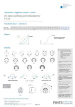 Potentiometer PT-10 Trimmer