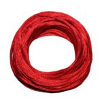 Satinkordel Satinschnur Kordel Satinfaden 10 m 2 mm rot (0032)