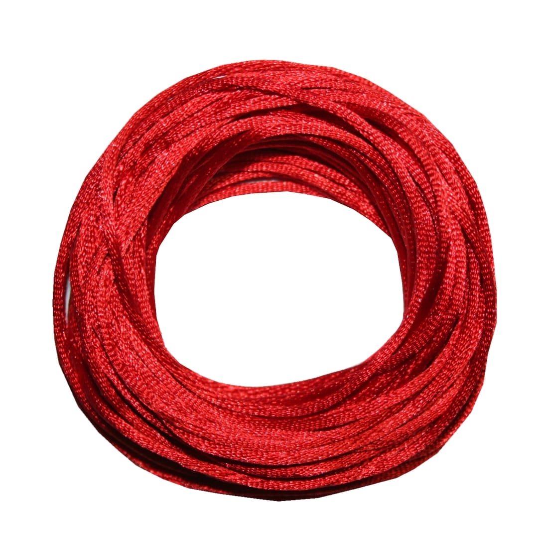 Satinkordel Satinschnur Kordel Satinfaden 10 m 2 mm rot (0032) Satinkordel Satinschnur Kordel Satinfaden 10 m 2 mm rot (0032)
