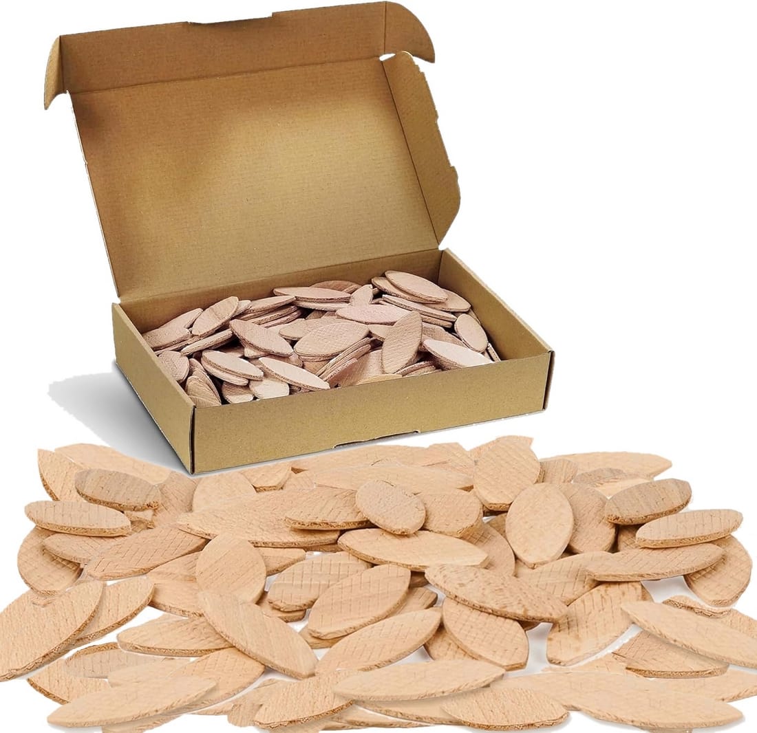 Verbindungsplättchen Flachdübel Formfeder Paket Gr.0 / Gr.10 / Gr.20 300 Stück (0053) Verbindungsplättchen Flachdübel Formfeder Paket Gr.0 / Gr.10 / Gr.20 300 Stück (0053)