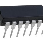 HEF4011BP 4 NAND-Gatter mit 2 Eingängen DIP 14 (0014)